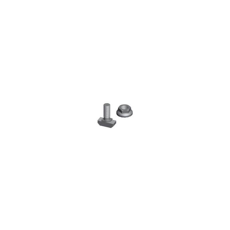 TORNILLO C/MARTILLO+TUERCA M6X16 C8