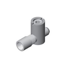 CONECTOR C/ROSCA M8 - CANAL 10 MM