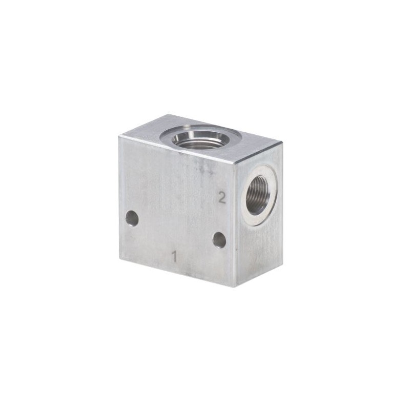 BLOQUE 2 VIAS 3/8" SAE 08