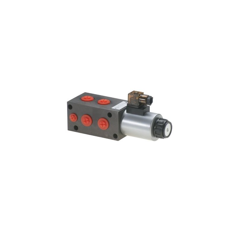 VALVULA SELECTORA 6 VIAS-1/2" - 12 VDC