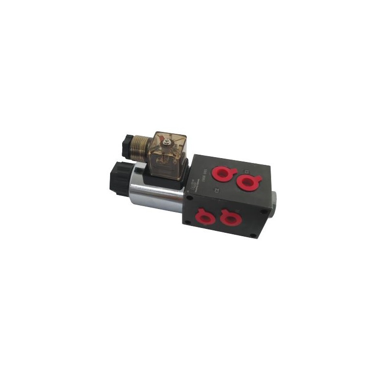 VALVULA SELECTORA 6 VIAS-1/4" - 12VDC