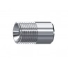 EMPALME LISO SOLDABLE 1/8 BSP 60º INOX