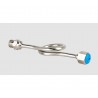 SEPARADOR TERMICO TIPO LIRA INOX. 1/2"
