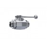 LLAVE 2 VIAS TUBO RIGIDO 35L PASO TOTAL