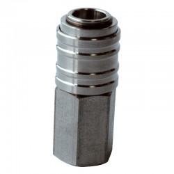 ENCHUFE UNIVERSAL INOX HEMBRA 1/4"