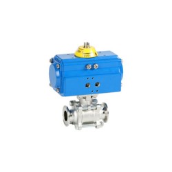 VALVULA 3 PIEZAS CLAMP 1/2"...
