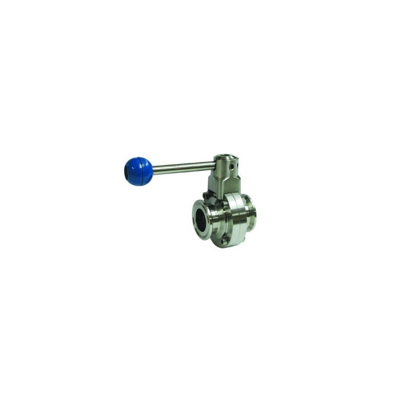 V.MARIPOSA CLAMP INOX 1"