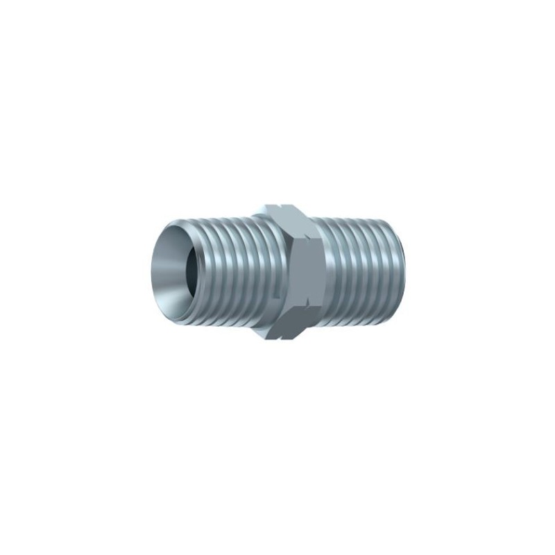 ADAPTADOR MACHO NPT-MACHO NPT 1/4"