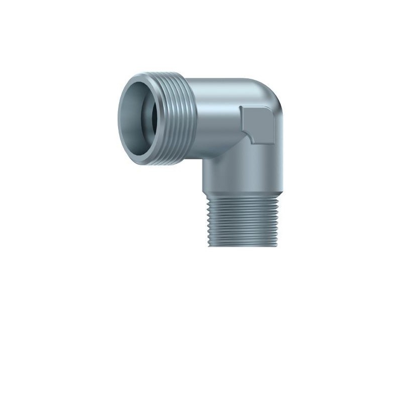 RACOR CODO MACHO CONICO 4LL-M8X1