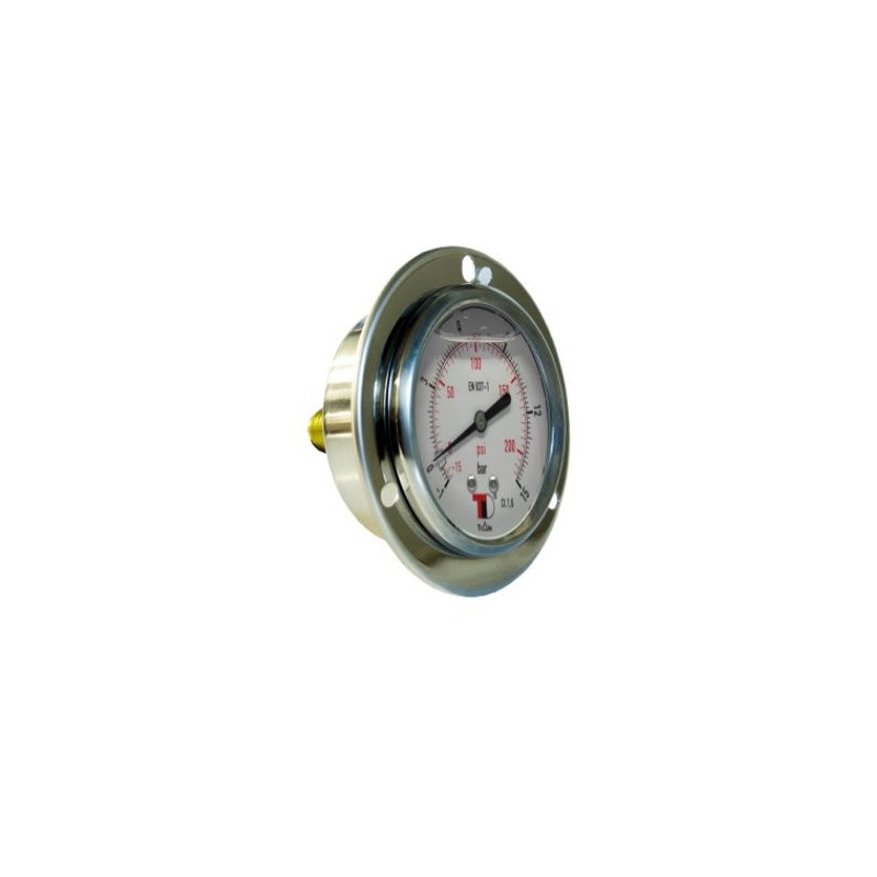MANOVACUOMETRO DN63 1/4" BSP -1 A 3 BAR