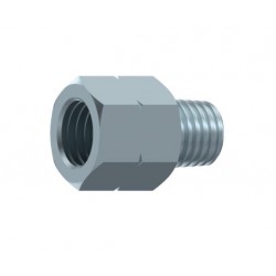 ADAPTADOR MACHO 1/4" NPT-HEMBRA 1/4" NPT
