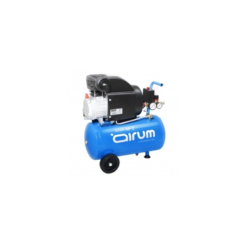 COMPR.MONOFASICO 8 BAR-2 HP CALDERA,24 LTS.222 LTS/MIN