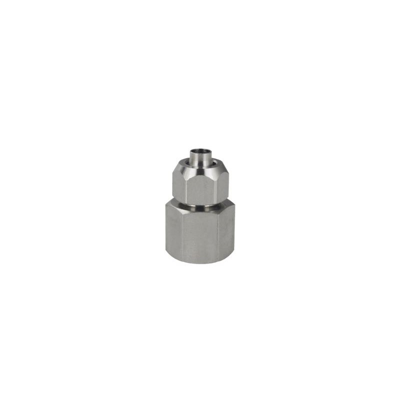 RAPIDO HEMBRA CILINDRICA @6-1/8" INOX.