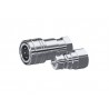 ACOPLAMIENTO DE PUNZON ISO A 3/8" INOX