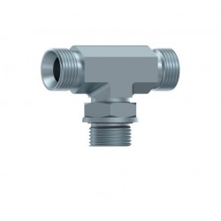 TE MACHO REGULABLE CENTRAL 1/4"