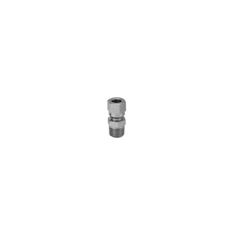 UNI INOX RECTO MACHO CIL.6-1/8