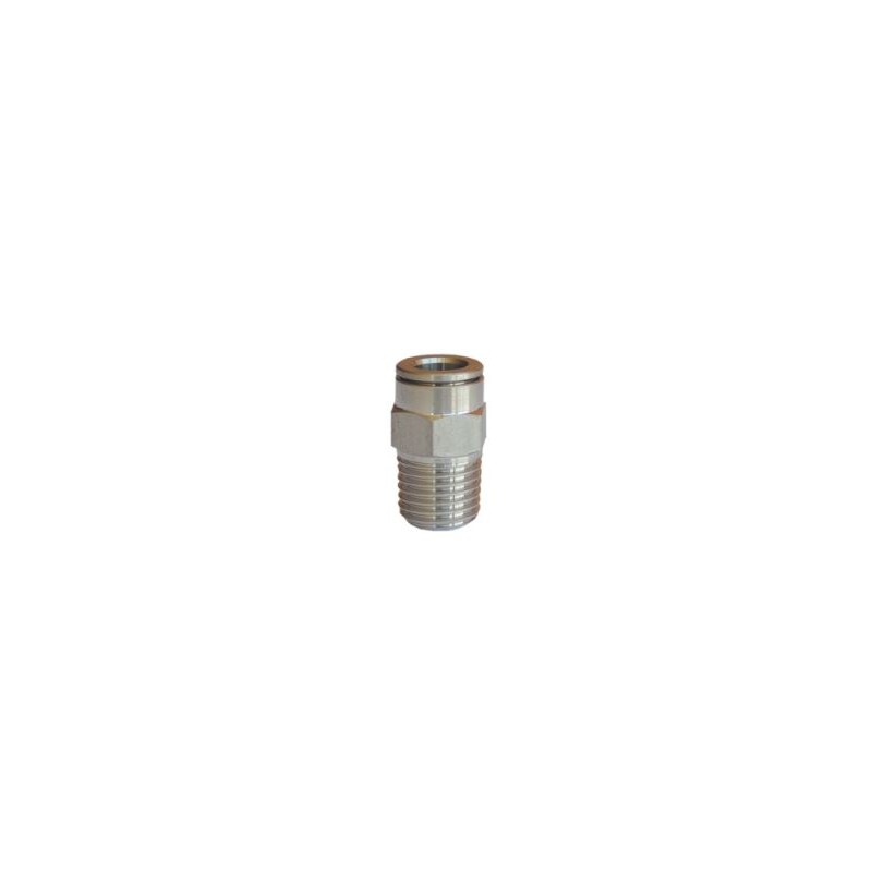INS INOX RECTO MACHO CONICO 4-1/8