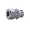 RACOR RECTO INOX MACHO CONO 60º  6L-1/8