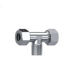 TE INOX 8L-8L- MACHO CONICO 1/4" BSPT