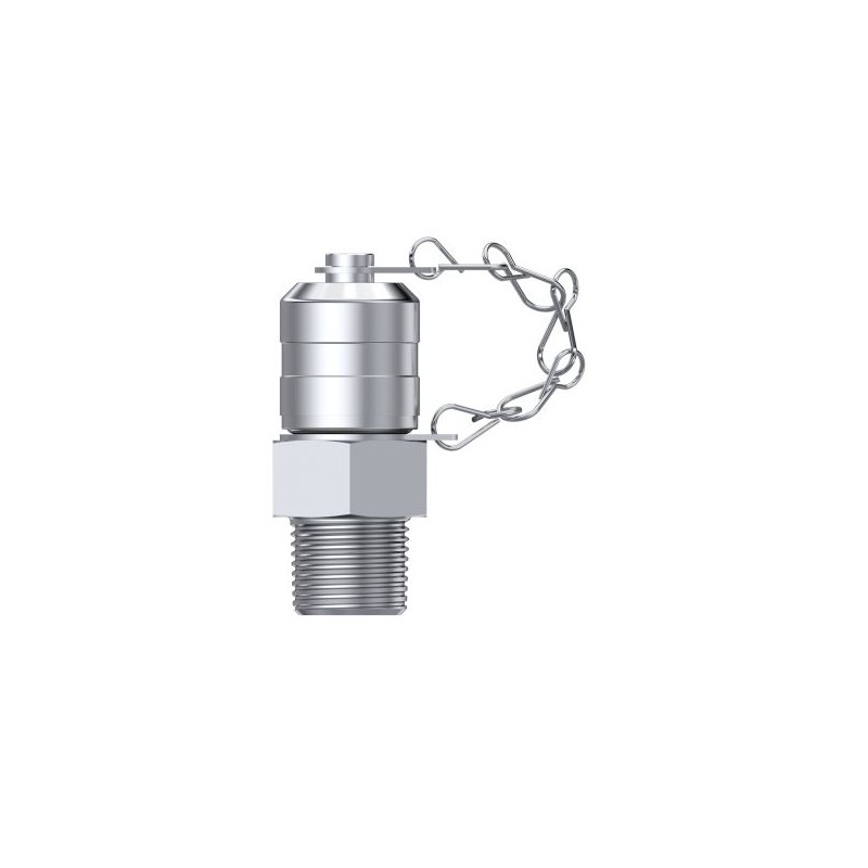 RACOR DE CONTROL 3/8" NPT C/CAPUCHON