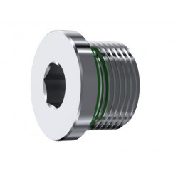 TAPON ALLEN INOX CON JUNTA M10X1