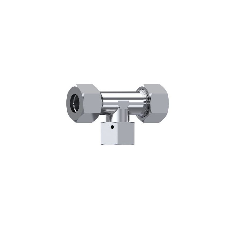 RACOR EN T REGULABLE TL METRICA 6L INOX