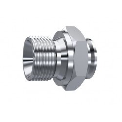 SOLDABLE MACHO 1/4 BSP 60º  INOX C/GUIA