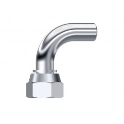H.GIRATORIA 90º SOLDABLE 1/4 BSP 60ºINOX