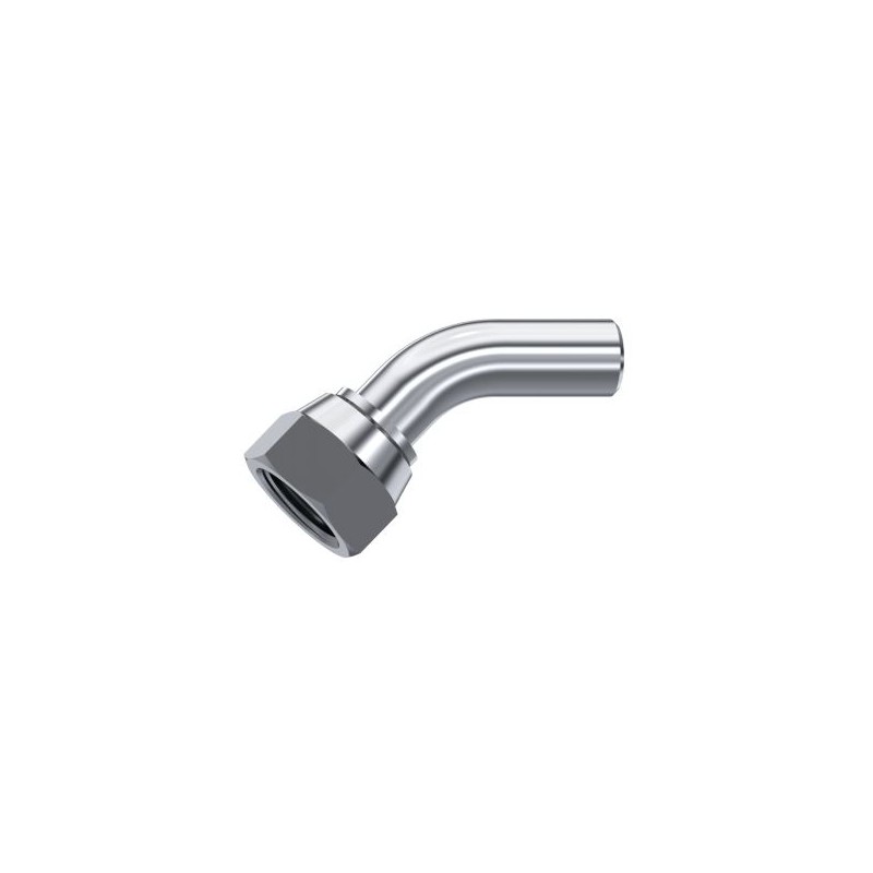 H.GIRATORIA 45º SOLDABLE 1/4 BSP 60ºINOX