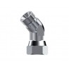 CODO 45º INOX M 1/4-H.G.1/4 BSP CONO 60º
