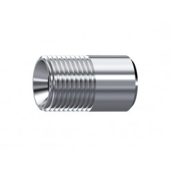 EMPALME LISO SOLDABLE 1/8 BSP 60º INOX