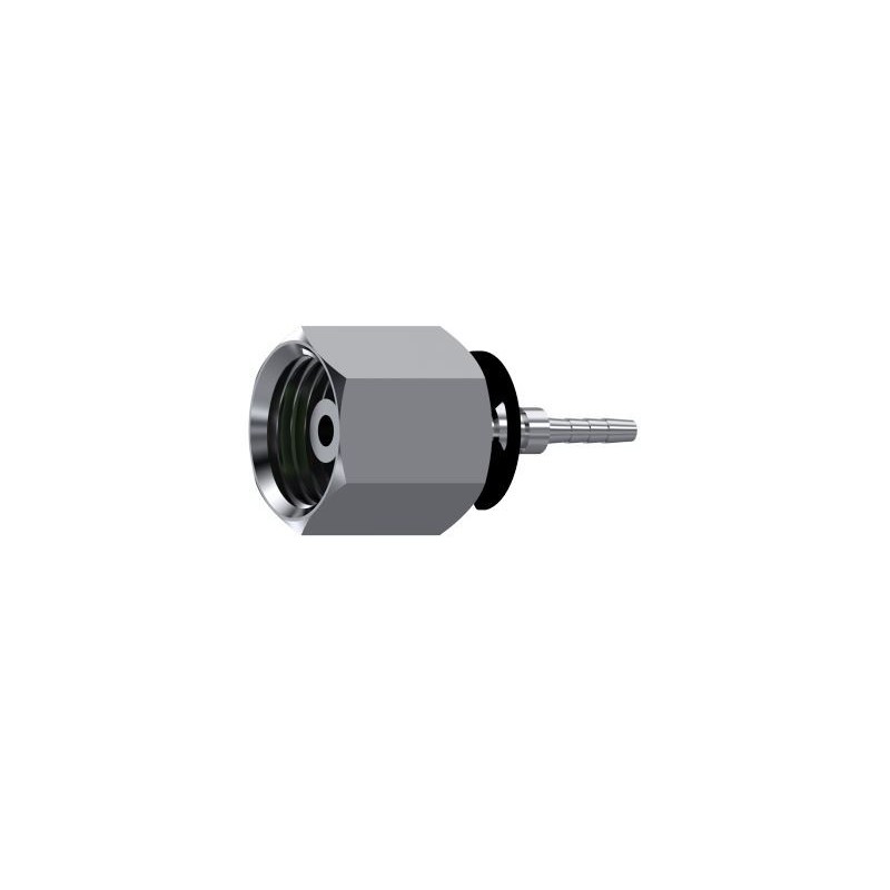 HEMBRA GIRATORIA C/JUNTA 8L M14X1.5 INOX
