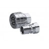 ACOPL.PASO TOTAL TRALE ISO B 1/4" INOX