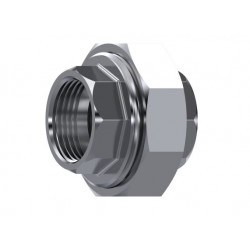 UNION 3 PIEZAS HEMBRA-HEMBRA 1/8 INOX
