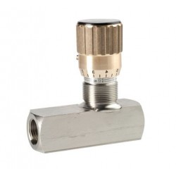 REG.CAUDAL UNIDIRECC.400 BAR 1/8 iINOX
