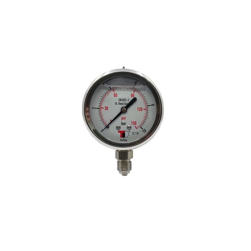 MA. GLIC. RADIAL DN 63 1/4  0-10 BAR