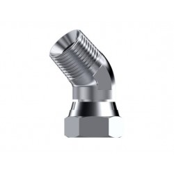 CODO 45º INOX.M 1/4 NPT-H.G.1/4 NPSM
