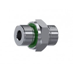 MACHO 9/16 ORFS-MACHO 1/4 BSP INOX