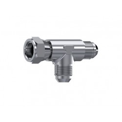 TE MACHO-MACHO-TL LATERAL7/16" JIC INOX.