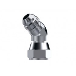CODO 45º INOX M JIC 7/16-H GIRA JIC 7/16