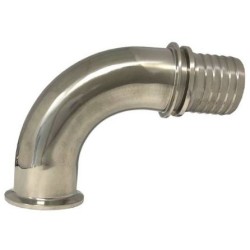 TRI-CLAMP CODO 90º DN32@50.5 INOX