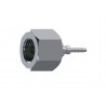 HEMBRA AS.PLANO 1/4"INOX C/JUNTA MANOMET