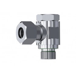 RACOR ORIENTABLE @12L-3/8 INOX