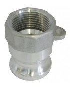 ALUMINIO MACHO-ROSCA HEMBRA BSP TIPO A