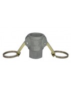 ALUMINIO HEMBRA-ROSCA HEMBRA BSP TIPO D