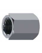 MANGUITO HEXAGON ROSCADO HEMBRA BSP INOX