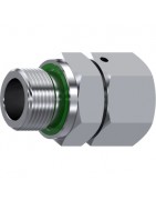 RACOR RECTO MACHO BSP J/PLANA-TLM INOX