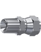 HEMBRA GIRAT.JIC-MACHO NPT INOX