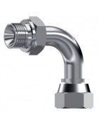 CODO 90º MACHO-HEMBRA GIRAT.BSP 60º INOX
