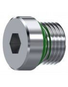 TAPON MACHO O´RING BOSS ALLEN INOXIDABLE FLUIDAL